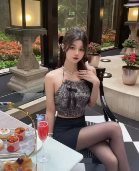 黑丝诱惑美腿仙女小姐姐名媛包臀裙下午茶诱惑