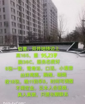 双井地铁站旁小风莎莎